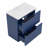Bathroom Vanity with Ceramic Sink and Full-Extension Drawers-1698140156
