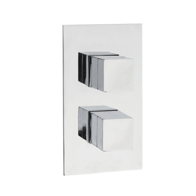 Lennox Double Concealed Thermostatic Diverter Shower Valve