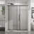 72" H Sliding Shower Door, 6mm Tempered Glass, Matte Black Semi - Style, Easy To Install In Bathroom 60" W X Glass With Clean Coating, Stainless Steel Hardware, Waterproof Splash Proof Technology