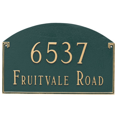 Georgetown Arch Wall Plaque