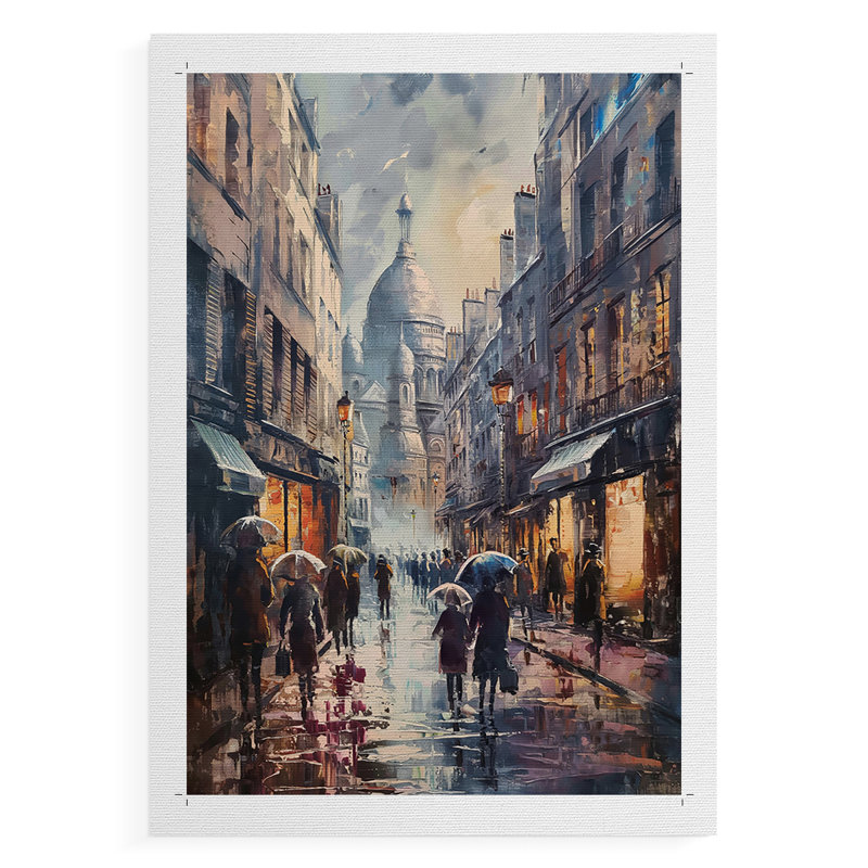 Paysages, série CCLXV - Impression sur toile seulement - NON-CADRE, H 48 po x l 32 po