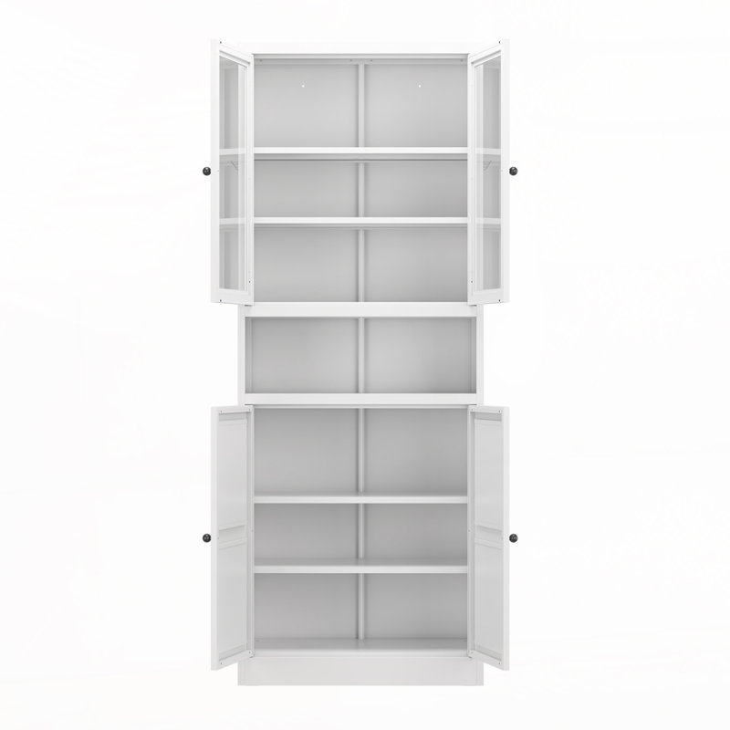 Armoire de rangement avec tablettes réglables