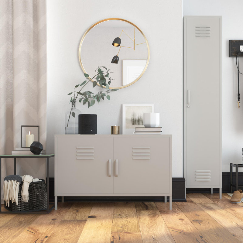 Malari 1 -Door 4 -Shelf, Taupe
