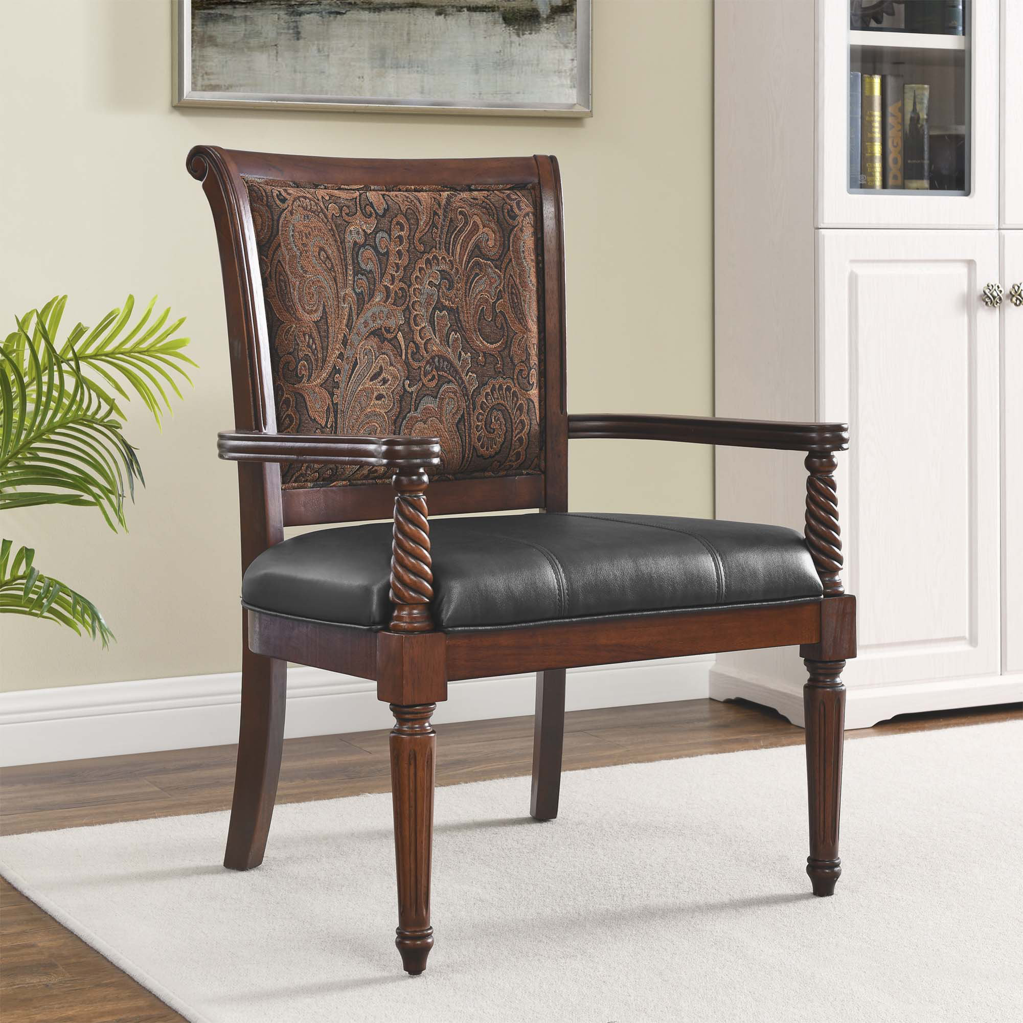 Astoria Grand Carved Armchair, Dining Room Kitchen Cafe Living Room