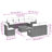  Garden Sofa Set Beige