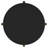 Benson Black Round End Table