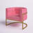 Velvet Barrel Chair-99309309-99309305