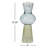 Venita 10.25'' H Glass Tabletop Candlestick