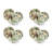 Kabir 12 Piece Ceramic Dinnerware Set - Service for 4