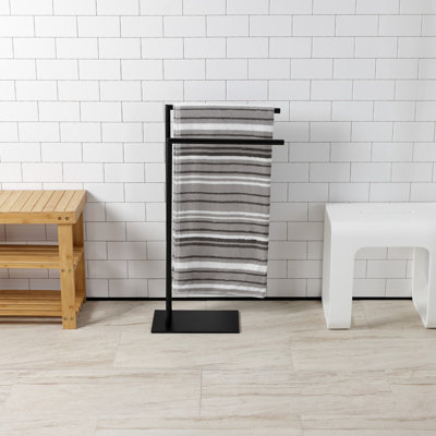 Kingston Brass Edenscape Freestanding Dual Towel Rack