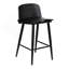 Tabouret de comptoir noir Looey - ensemble de deux