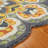Dazzle Floral Hand Tufted Wool Scalloped Area Rug-24827977