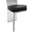 Florissant 46 cm H Upholstered Faux Leather Slat Back Dining Chair-566675120