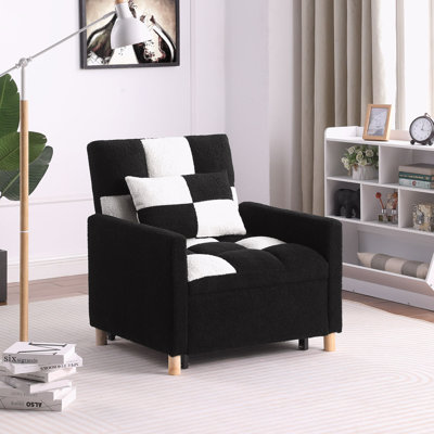 Chaise d'appoint rembourrée Somdath