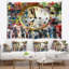 Tapisserie aquarelle abstraite «People and Time»-28492002