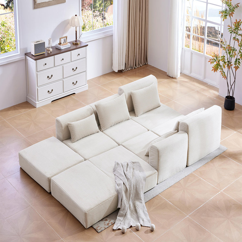 Modular Sectional Sofa (White)