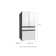 Bespoke 4-Door French Door Refrigerator (23 cu. ft.) with Beverage Center™