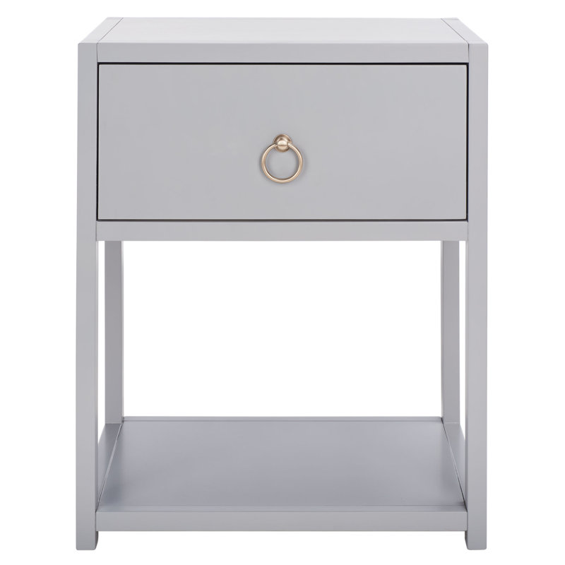 Yudi 21'' W Nightstand, Gray