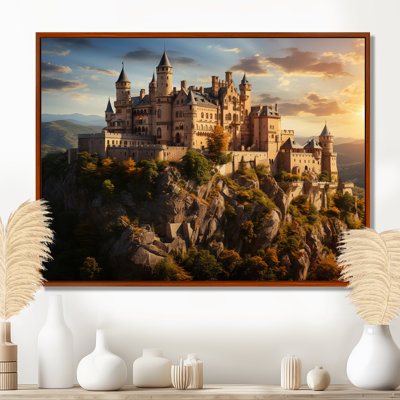 Châteaux ensoleillés, splendeur éclatante - impression