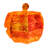 Kurt Adler 100-Light Orange Micro LED Holographic Jack-O-Lantern-101941189