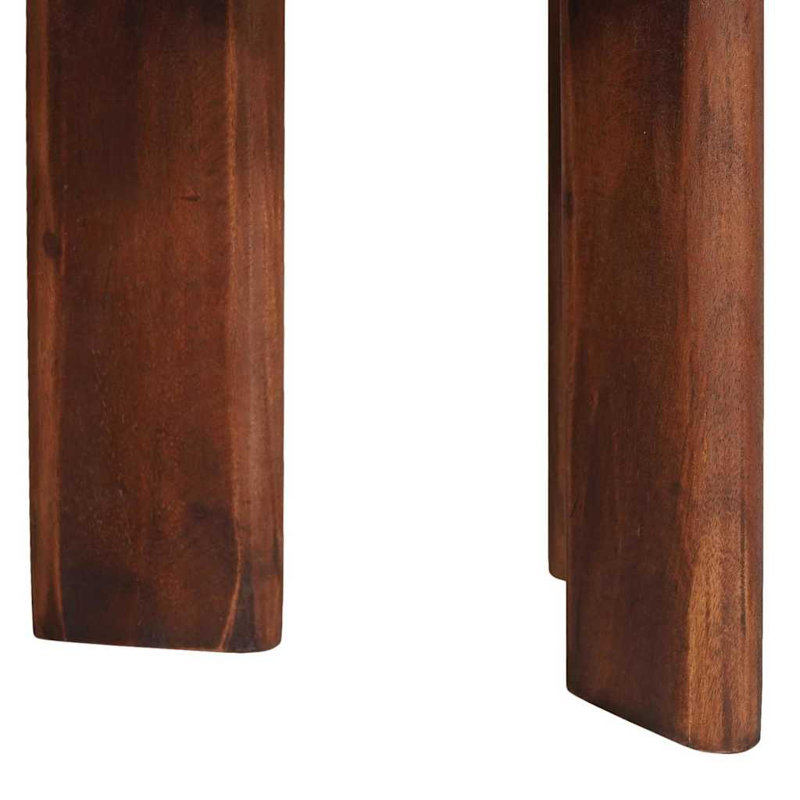 Tavarese Solid Wood Coffee Table, Walnut