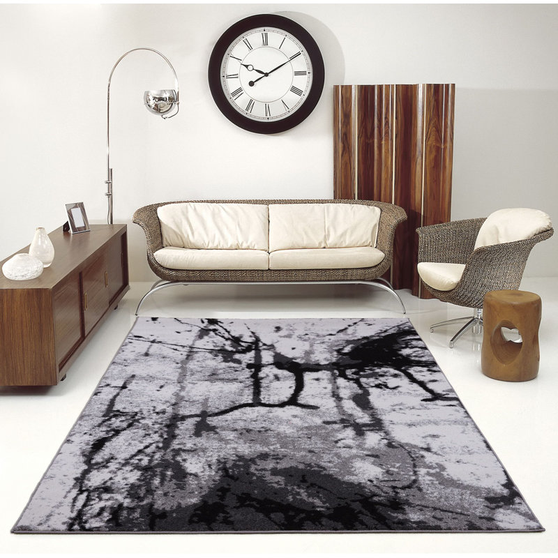 Willmar Abstract Indoor Rug, 2'7" x 9'10"
