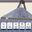 Hamac de camping portatif avec support Rapolas-1289953373