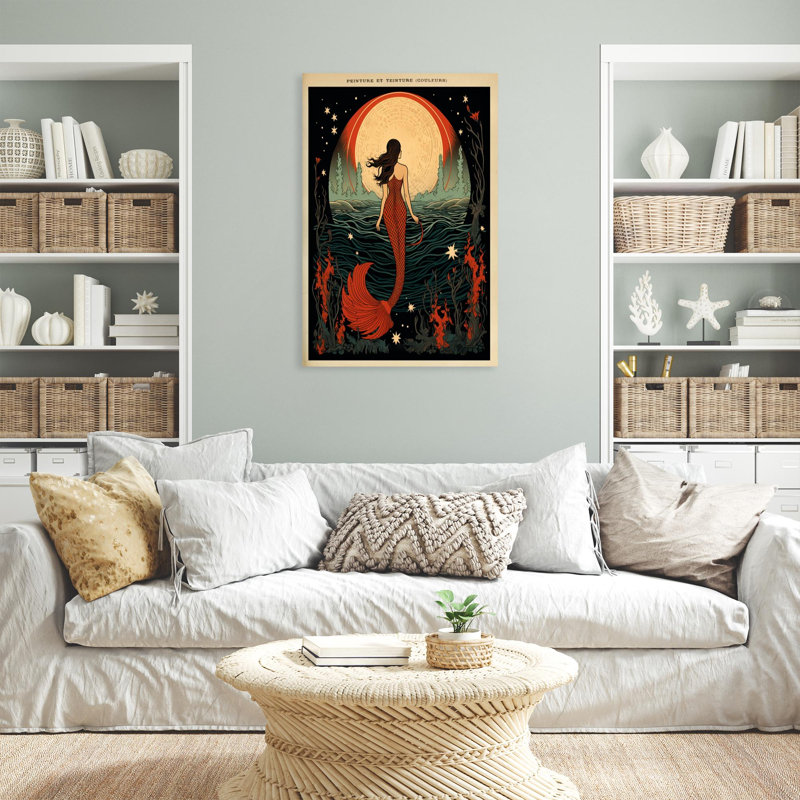«Iuma Mermaid», impression sur toile, H 36 po x l 24 po x P 1,25 po