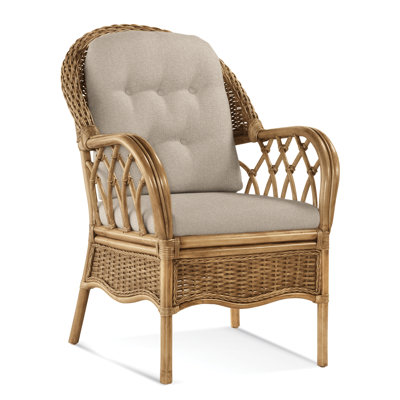 Everglade 19'' H Tufted Upholstered Armchair