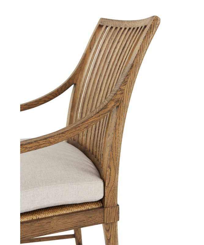 Nova Upholstered Arm Chair, Dawn