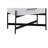 2 Drawer Nightstand - White (USB Type C)