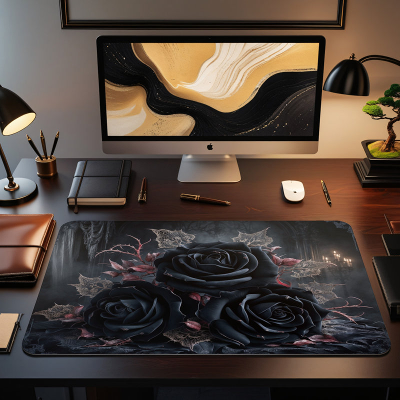 Polyester Desk Pad, 23.6x13.8