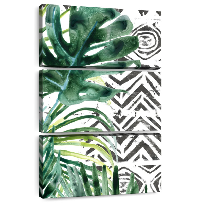 Motif de palmier Harnek II, H 38 po x l 24 po