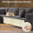 No Assembly Required Compression Packed 2 - Piece Sofa-1615291560-1622733952