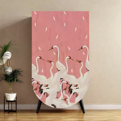 Modern Minimalist Double- Door Wardrobe