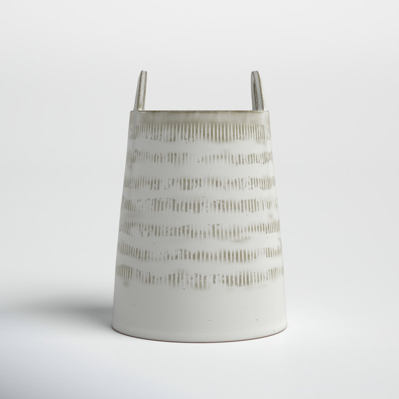 Circe 7.25'' Handmade Ceramic Table Vase