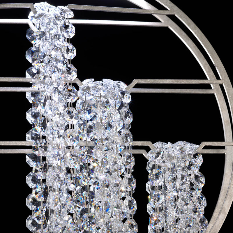 Fantasia 1 - Light LED Pendant, Antique Silver