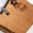 Nordic minimalist solid wood coffee table