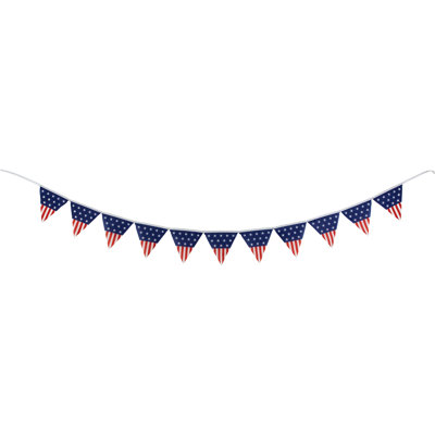 Independence Day Text & Numbers Banners