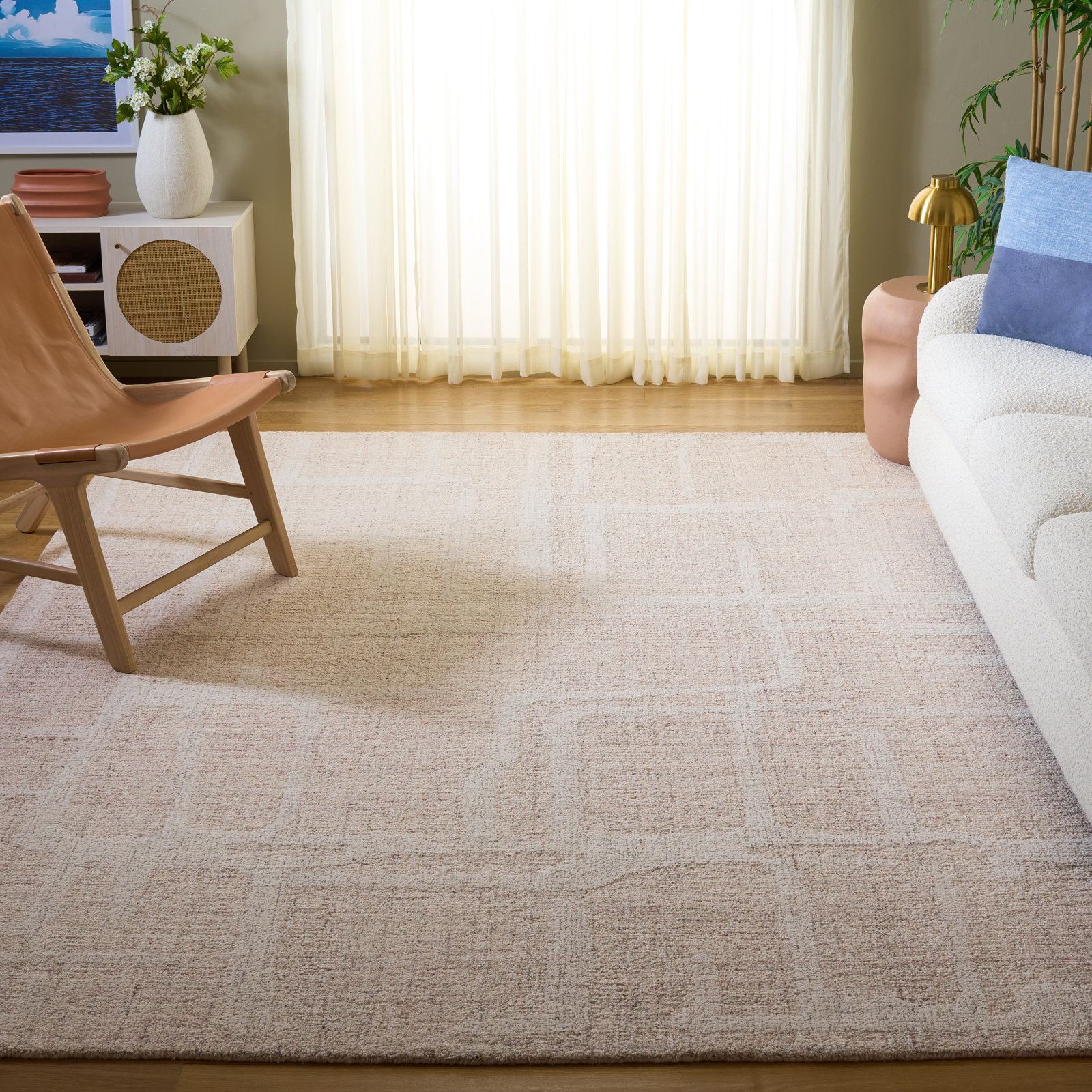 Galipeau Hand-Tufted Abstract Wool Rug, Rectangle 8' x 10'