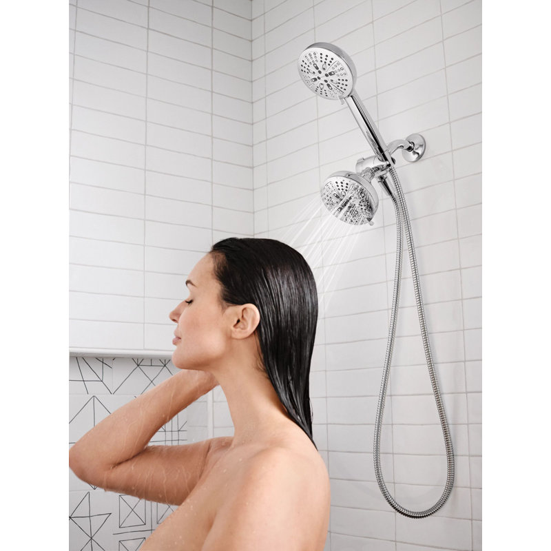 Douche à huit fonctions Hydro Energetix, Chrome