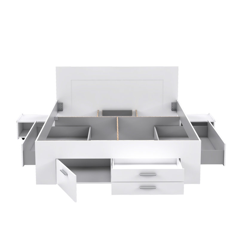 Lear EU Kingsize - 160 X 200 Cm Storage Bed