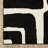 Hennings Abstract Maze Black/ Off-white Area Rug-1901089366