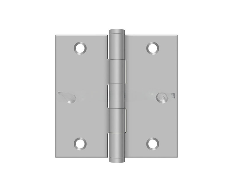 Hinge, Brushed Stainless
