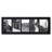 Morena Matte Black Solid + Manufactured Wood Picture Frame