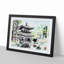 A Temple In Kyoto by Kamei Tobei - Single Picture Frame Painting-55457883-55457881