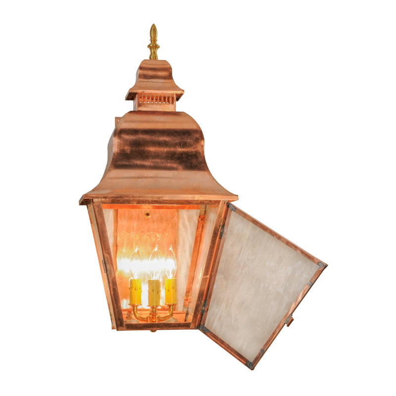 Revere 3 - Light Outdoor Wall Lantern