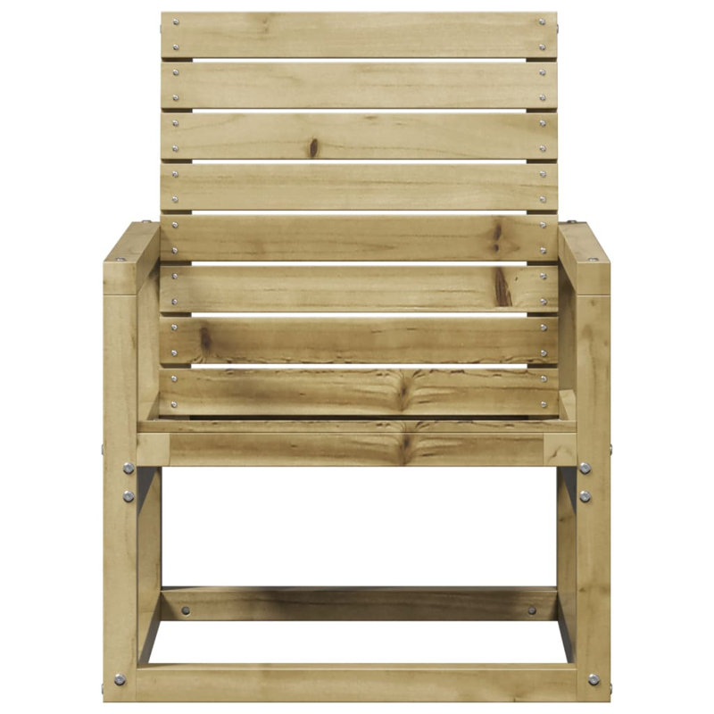 Elsea Outdoor Lounge Chair, Brown