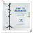 Lashonne Solid Wood Freestanding 8 - Hook Coat Rack-1432237187
