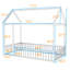 Lit simple avec conception de maisonnette-2089450539